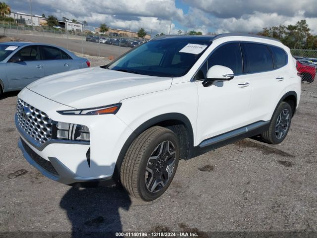 KM8S3DA12NU058637 Hyundai Santa Fe Hybrid Sel Premium