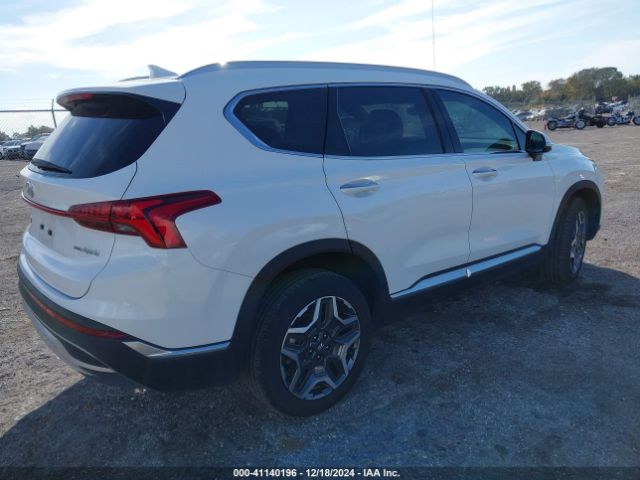 KM8S3DA12NU058637 Hyundai Santa Fe Hybrid Sel Premium
