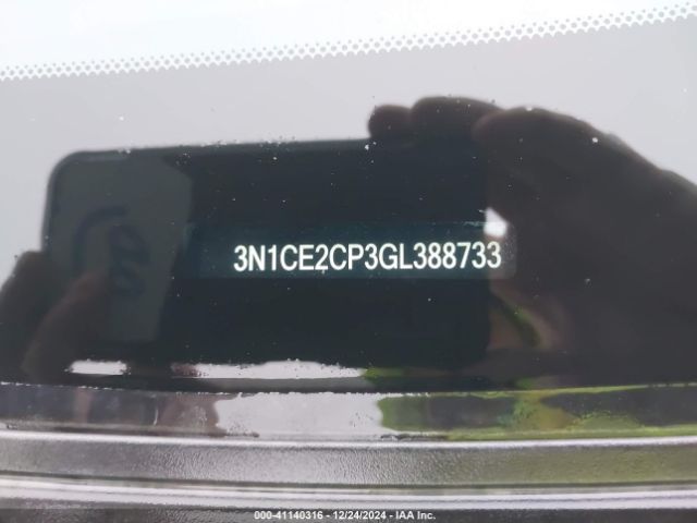 3N1CE2CP3GL388733 Nissan Versa Note Sv
