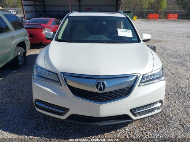 5FRYD4H82FB027749 Acura Mdx Advance Pkg W/entertainment Pkg