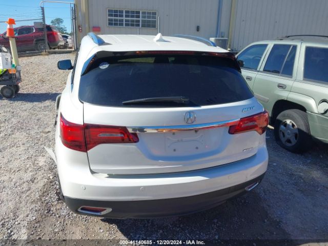 5FRYD4H82FB027749 Acura Mdx Advance Pkg W/entertainment Pkg