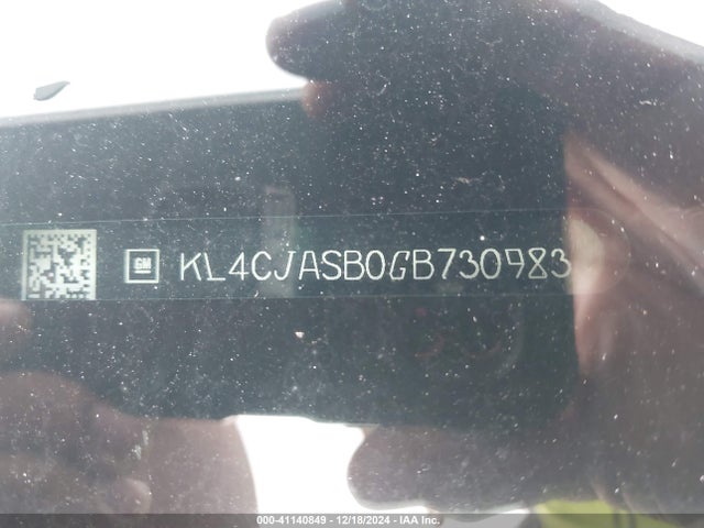 Buick Encore 2016 KL4CJASB0GB730983 Image 9