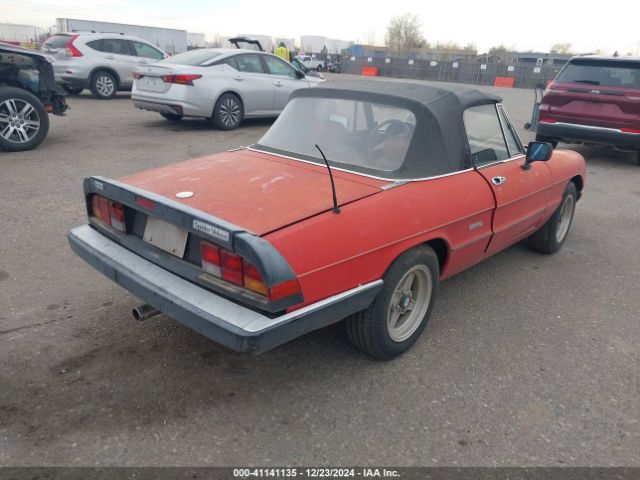 1987 ALFA ROMEO SPIDER ZARBA5581H1048846 Photo 3