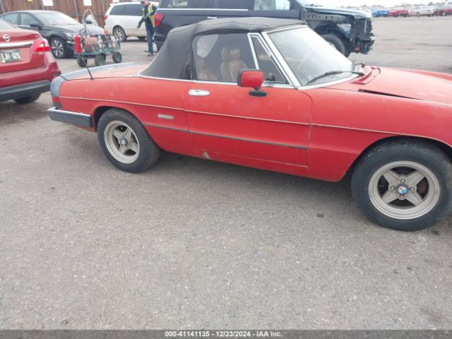 1987 ALFA ROMEO SPIDER ZARBA5581H1048846 Photo 5