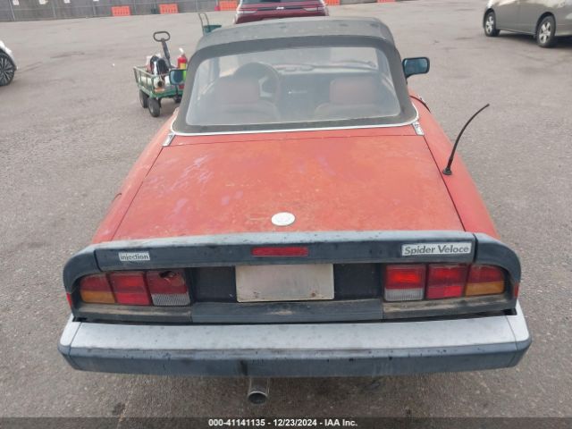 1987 ALFA ROMEO SPIDER ZARBA5581H1048846 Photo 7