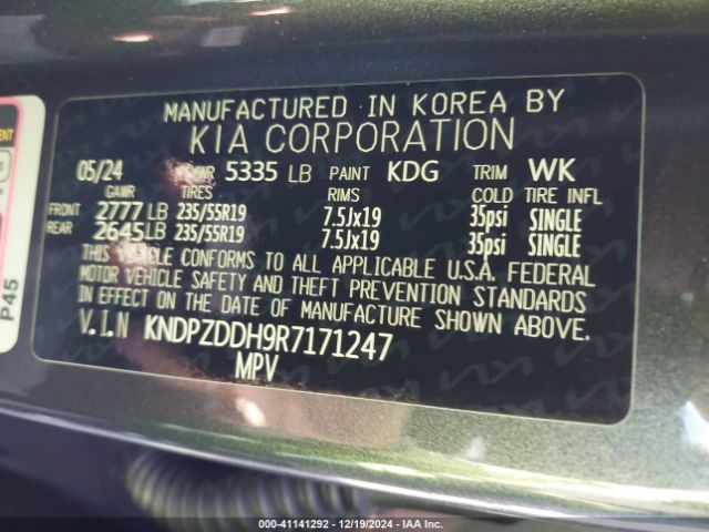 2024 KIA SPORTAGE PLUG-IN HYBRID KNDPZDDH9R7171247 Photo 8