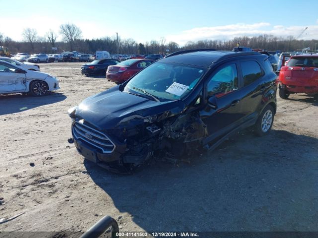MAJ6P1UL2JC244982 Ford Ecosport Se