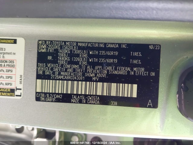 Lexus Rx 350 Premium 2024 2T2BAMCA8RC043081 Image 9