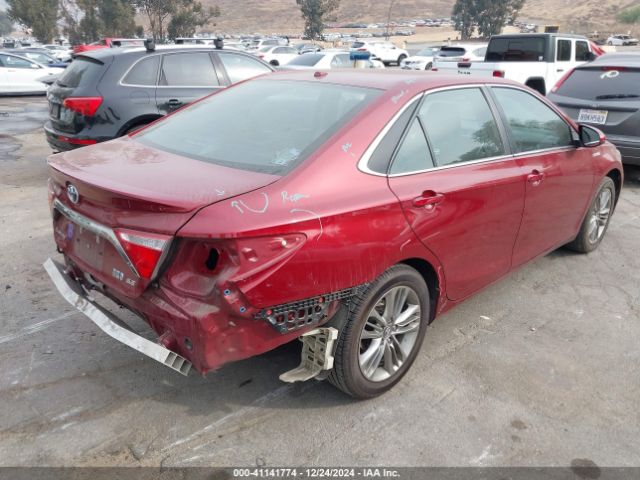 4T1BD1FK4HU217367 Toyota Camry Hybrid Se