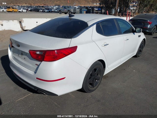 KIA Optima Lx 2014 KNAGM4A74E5524927 Image 4