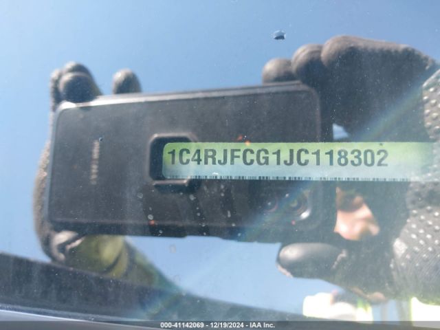 1C4RJFCG1JC118302 Jeep Grand Cherokee High Altitude 4x4