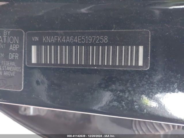 KNAFK4A64E5197258 KIA FORTE LX