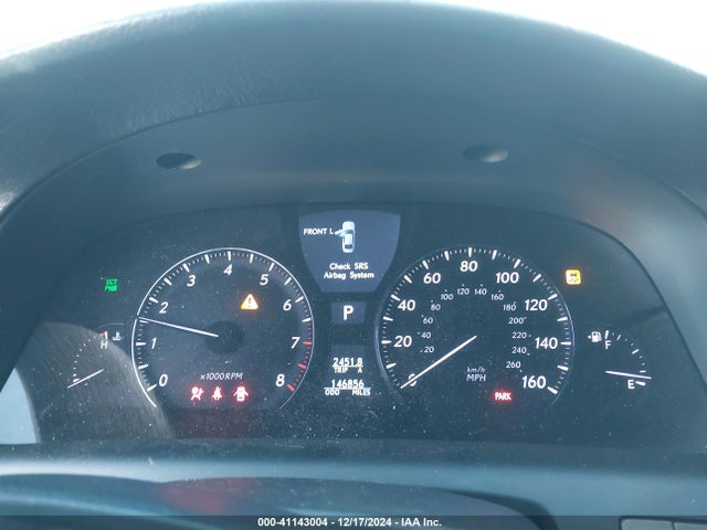 2011 Lexus Ls 460 მანქანა იყიდება აუქციონზე, vin: JTHBL5EF9B5104064, აუქციონის ნომერი: 41143004