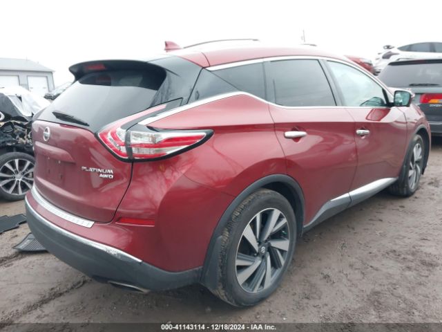 5N1AZ2MH3GN163806 Nissan Murano Platinum