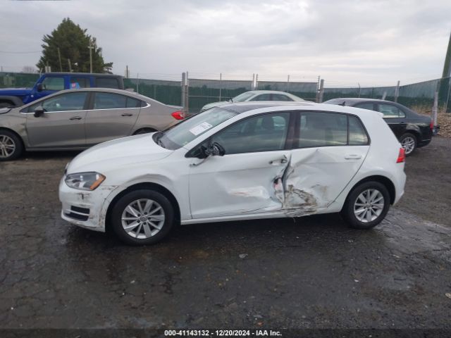 3VW217AUXGM032135 Volkswagen Golf Tsi S 4-door