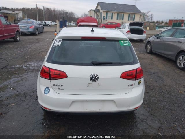 3VW217AUXGM032135 Volkswagen Golf Tsi S 4-door