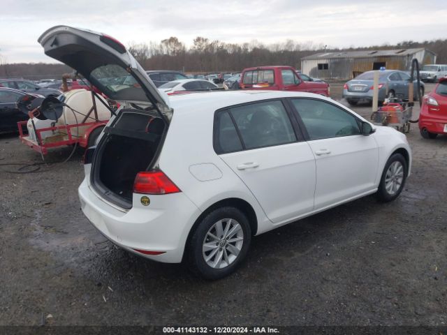 3VW217AUXGM032135 Volkswagen Golf Tsi S 4-door