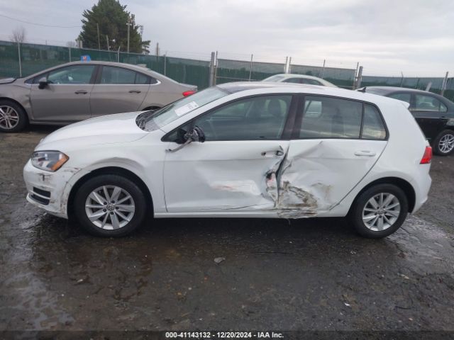3VW217AUXGM032135 Volkswagen Golf Tsi S 4-door