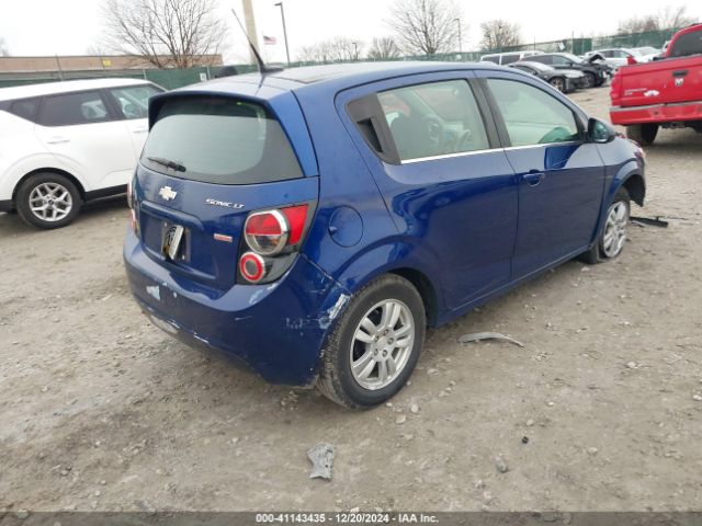 1G1JC6SG5E4213897 Chevrolet Sonic Lt Auto