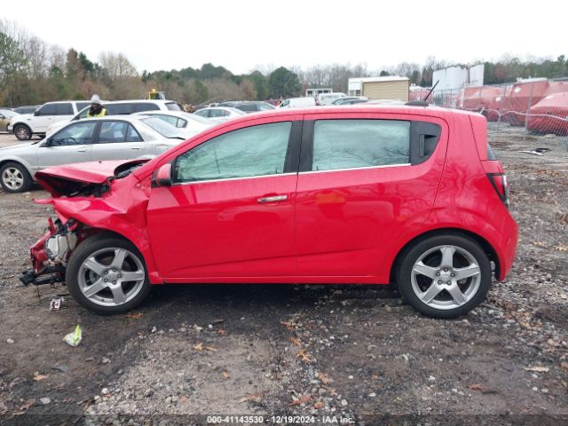 1G1JE6SB7F4214727 Chevrolet Sonic Ltz Auto