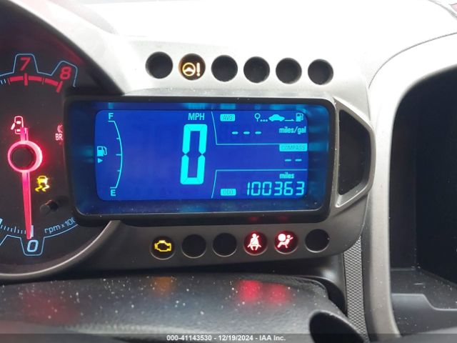1G1JE6SB7F4214727 Chevrolet Sonic Ltz Auto