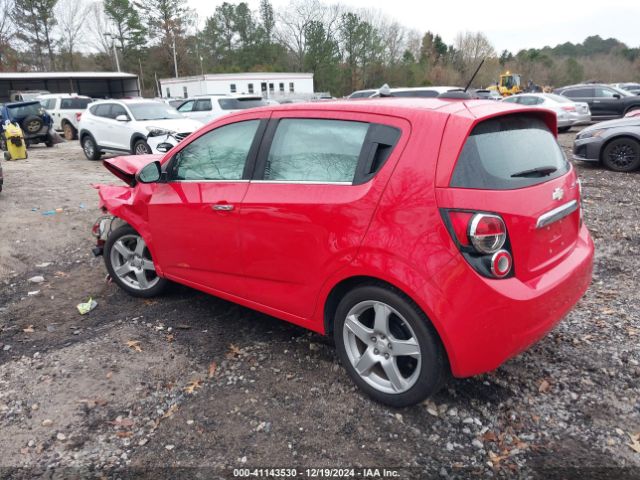 1G1JE6SB7F4214727 Chevrolet Sonic Ltz Auto