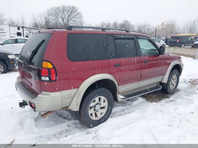 2001 MITSUBISHI MONTERO SPORT JA4MT31H01P054478 Photo 3