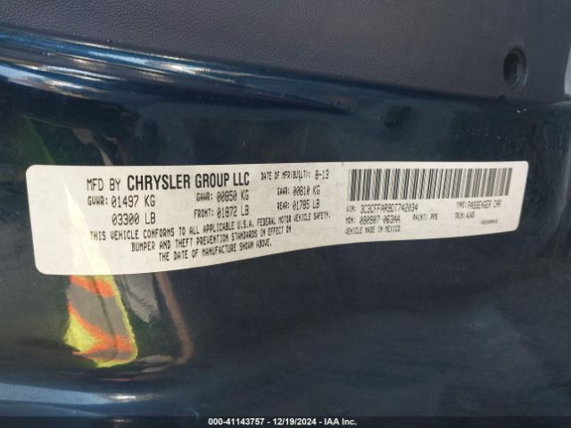 2013 FIAT 500 3C3CFFAR9DT742034 Photo 8