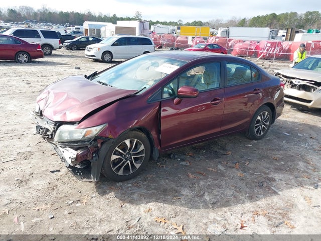 Honda CIVIC EX 2014 19XFB2F89EE204081 Image 2