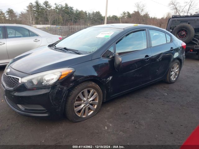 KNAFX4A60E5161391 KIA FORTE LX