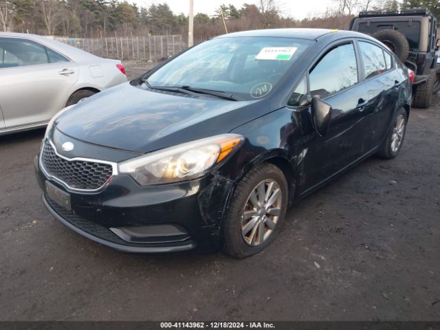 KNAFX4A60E5161391 KIA FORTE LX