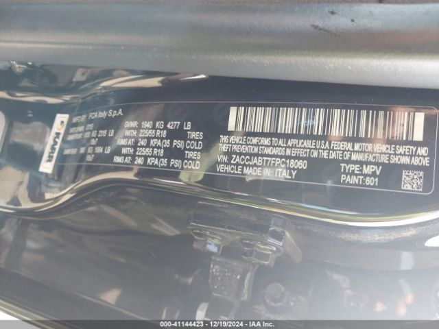 ZACCJABT7FPC18060 Jeep Renegade Latitude