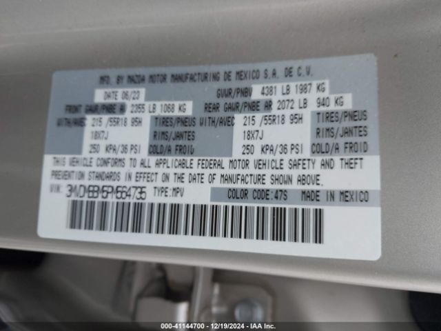 3MVDMBBM5PM564735 Mazda Cx-30 2.5 S Select