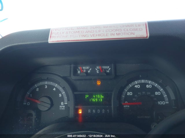 41145432 :رقم المزاد ، 1FTDS34L29DA61924 vin ، 2009 Ford E-350 Super Duty Commercial/recreational مزاد بيع