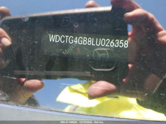 WDCTG4GB8LU026358 Mercedes-Benz Gla 250 4matic