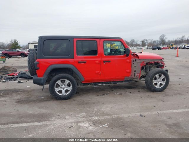 1C4HJXKN5MW602803 Jeep Wrangler Unlimited Sport Rhd 4x4