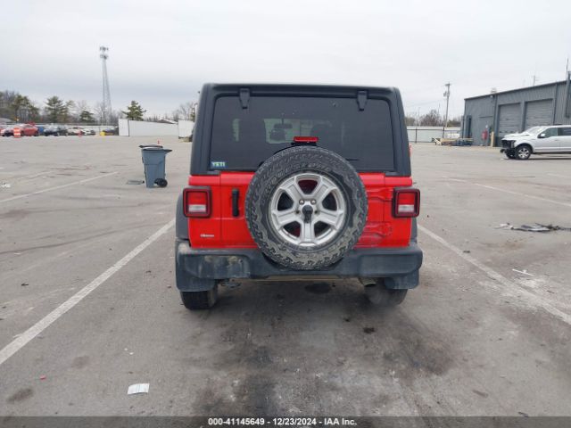 1C4HJXKN5MW602803 Jeep Wrangler Unlimited Sport Rhd 4x4