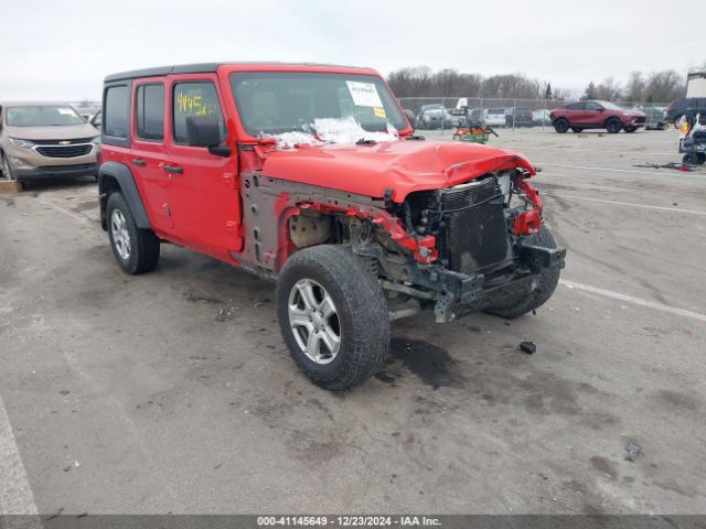 1C4HJXKN5MW602803 Jeep Wrangler Unlimited Sport Rhd 4x4