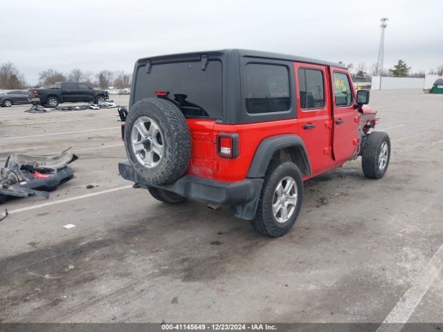 1C4HJXKN5MW602803 Jeep Wrangler Unlimited Sport Rhd 4x4