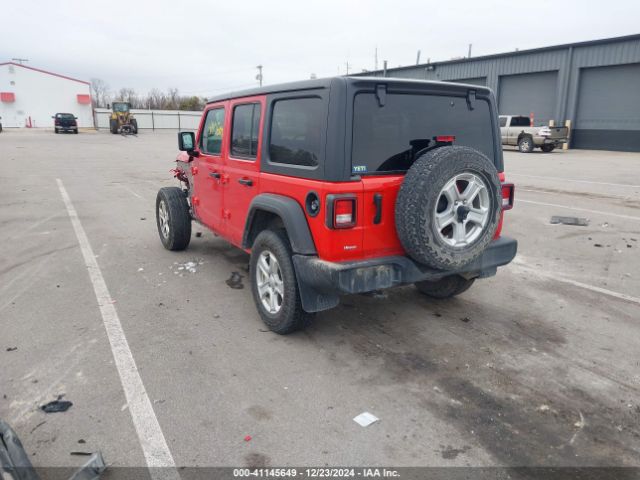 1C4HJXKN5MW602803 Jeep Wrangler Unlimited Sport Rhd 4x4
