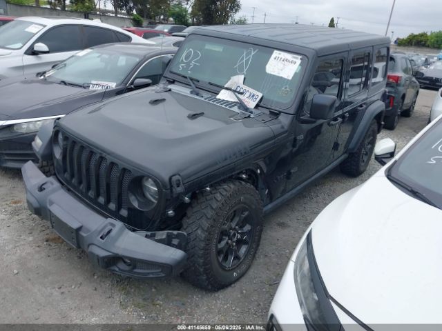 1C4HJXDG0MW694045 Jeep Wrangler Unlimited Willys 4x4