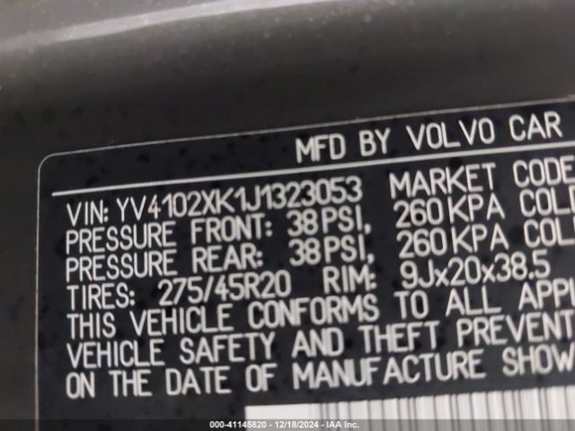 YV4102XK1J1323053 Volvo Xc90 T5 Momentum 5p