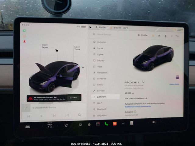7SAYGDEE8PF697118 Tesla Model Y Awd/long Range Dual Motor All-wheel Drive