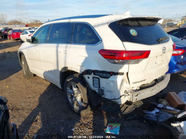 5TDDZRFHXJS852511 Toyota Highlander Limited