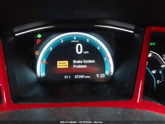 Honda CIVIC EX 2018 2HGFC2F76JH514550 Image 15