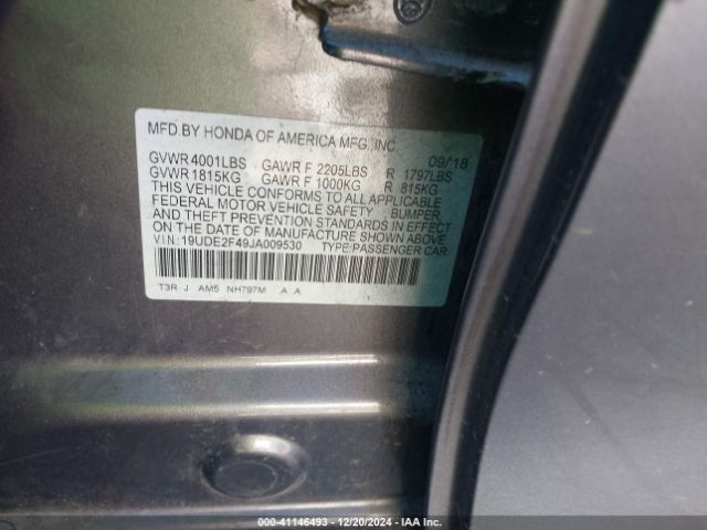 19UDE2F49JA009530 Acura Ilx Special Edition