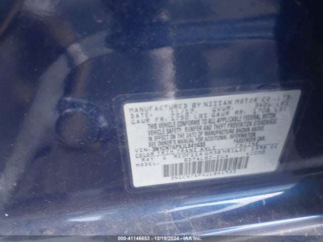 Nissan Versa 1.6 Sv 2018 3N1CN7APXJL841933 Image 9