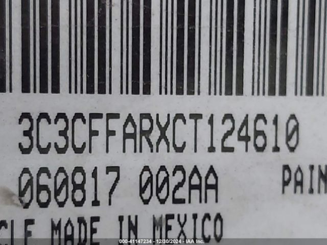 2012 FIAT 500 3C3CFFARXCT124610 Photo 8