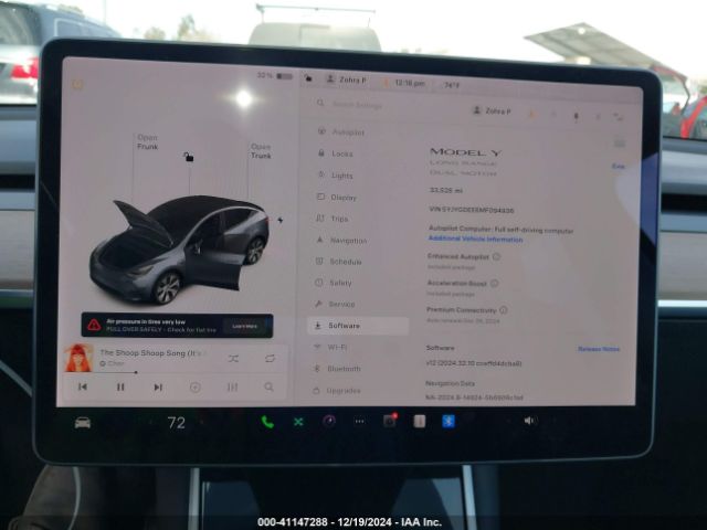 5YJYGDEE6MF094936 Tesla Model Y Long Range Dual Motor All-wheel Drive