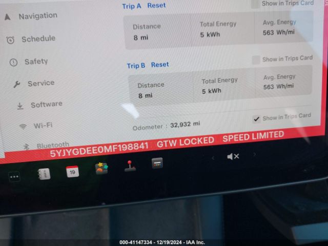 5YJYGDEE0MF198841 Tesla Model Y Long Range Dual Motor All-wheel Drive